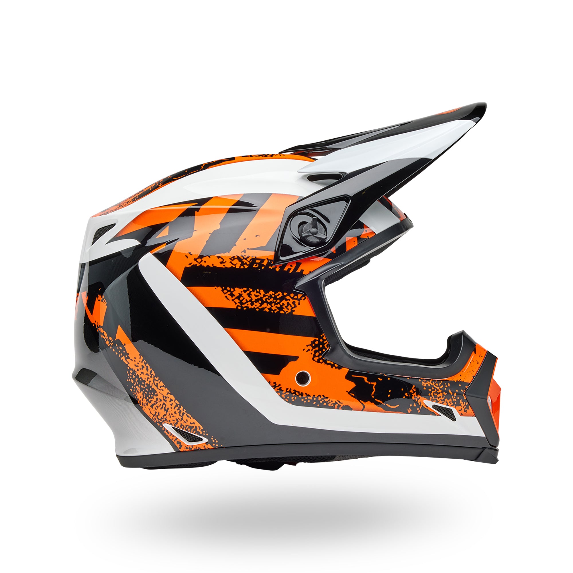 Motocross Hero PS MX-9 MIPS BREAKDANCE BK/OR S Dirt Helmets 7164049