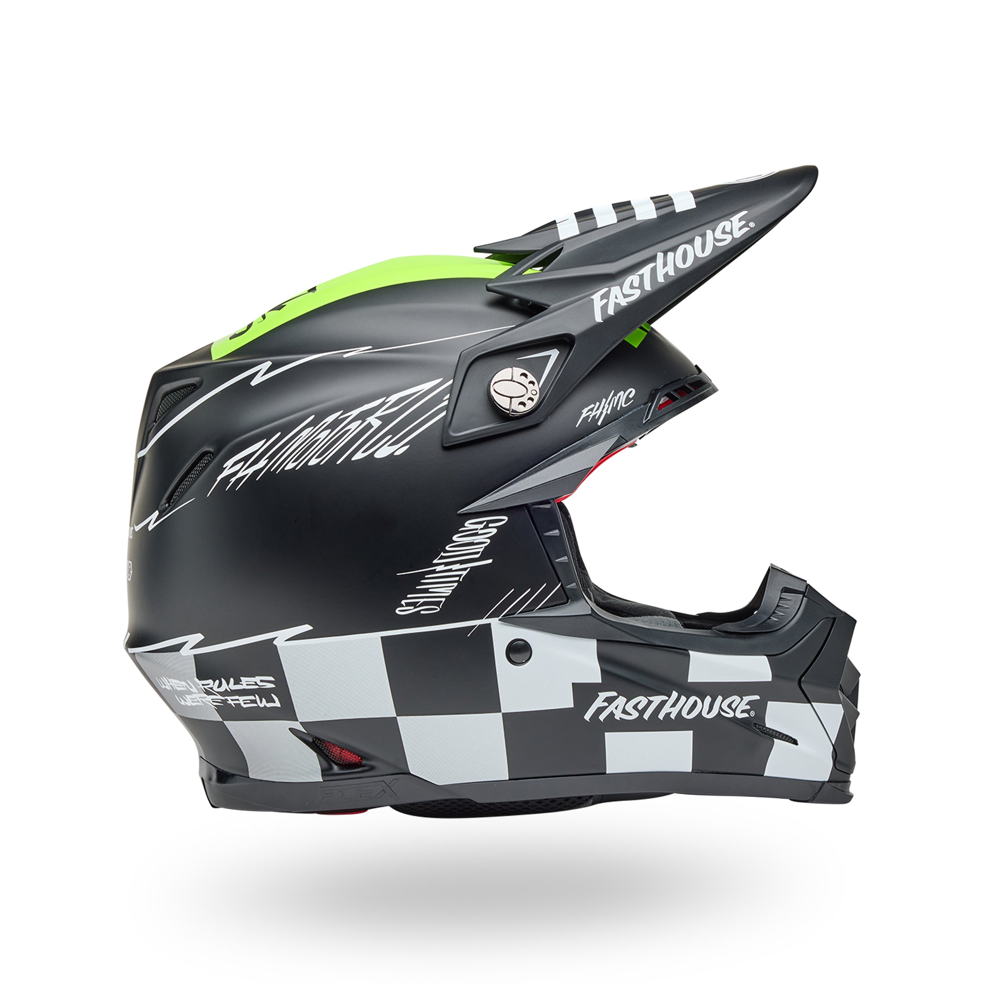 The Contender PS MOTO-9S FLEX FH SMKBMB M/G BK/HVY S Dirt Helmets 7163796