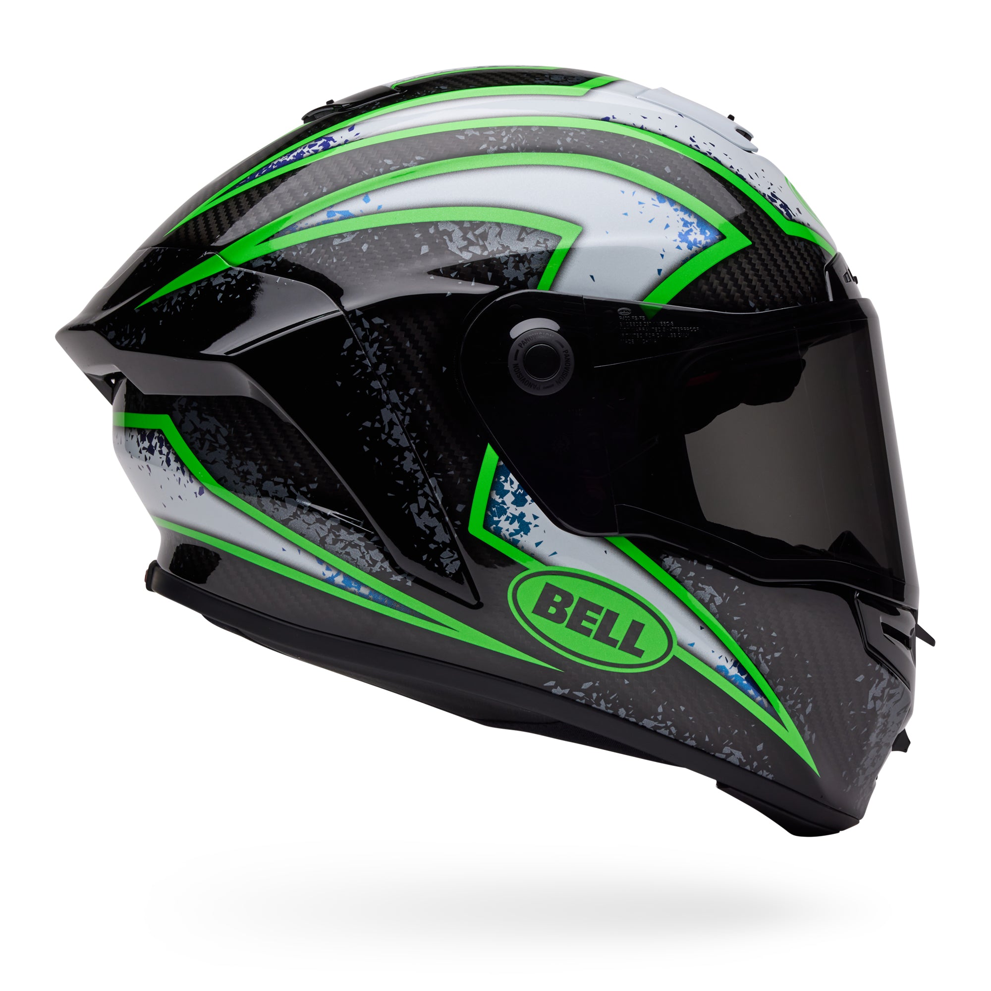 Dedicated Racer PS RACESTAR DLX XENON BK/KRYP S Street Helmets 7160093