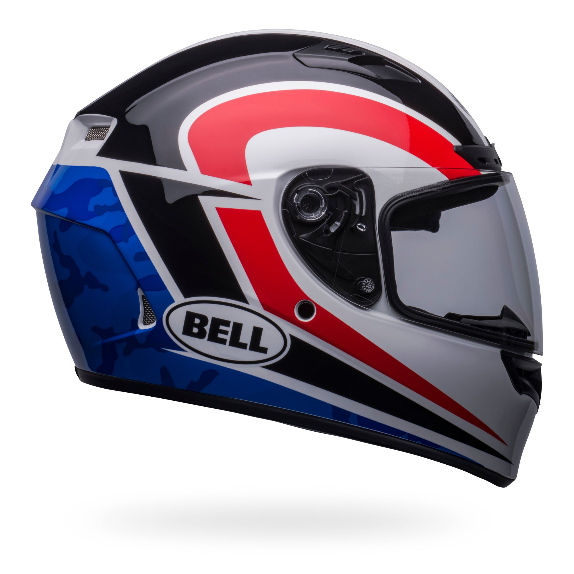 Versatility and Performance PS QUALIFIER DLX MIPS BLITZ WH/BL CAM S Street Helmets 7158685