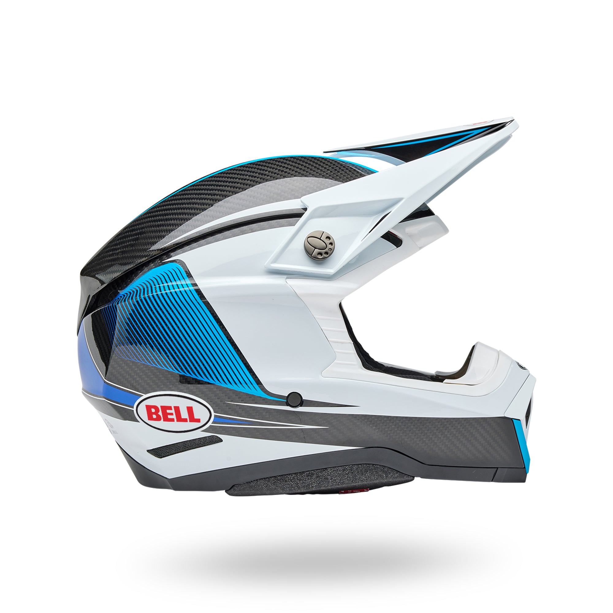 The Front Runner PS MOTO-10 SPHR EVADE WH/BL S Dirt Helmets 7163756