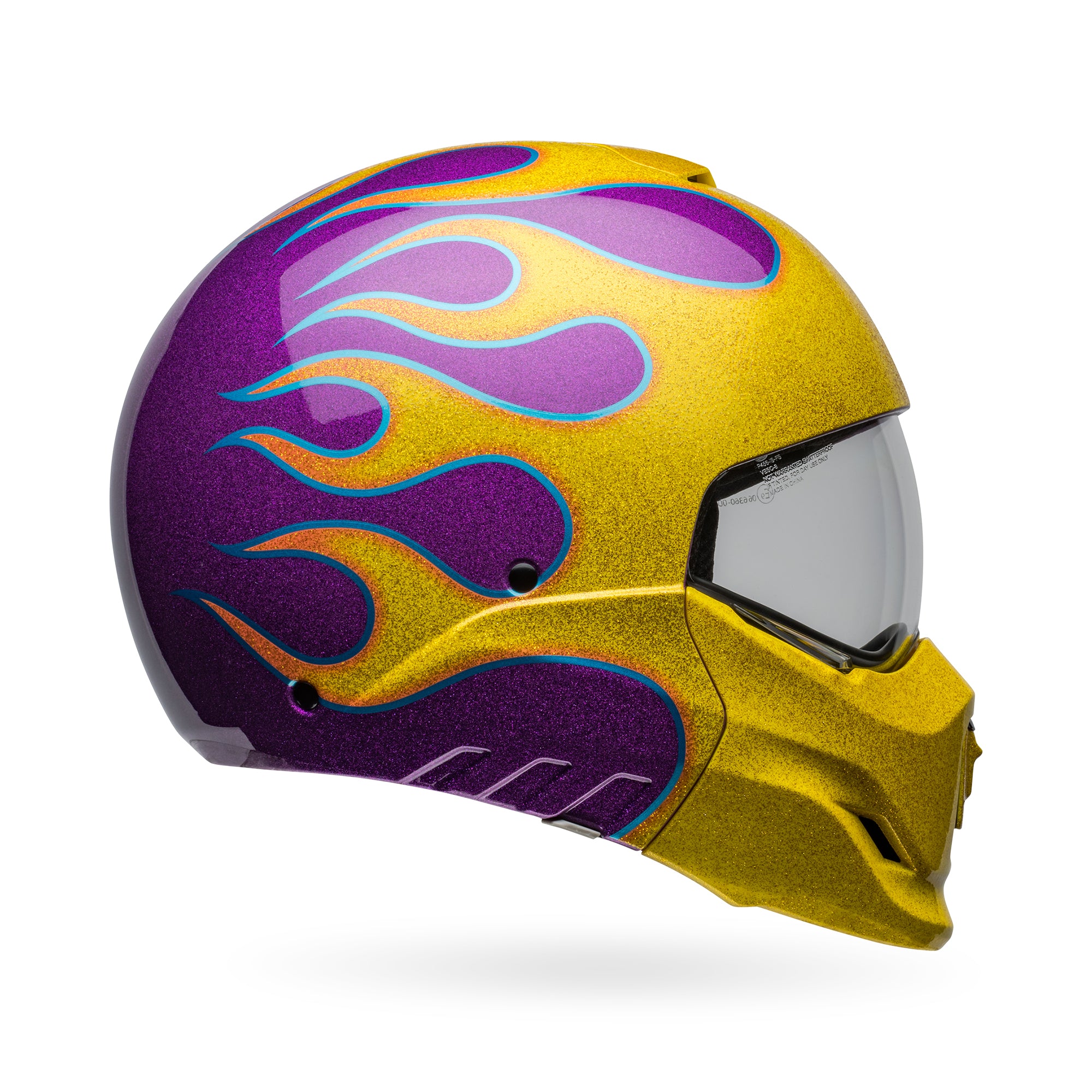 Altered Ego PS BROOZER IGNITE PR/YL M Street Helmets 7159427