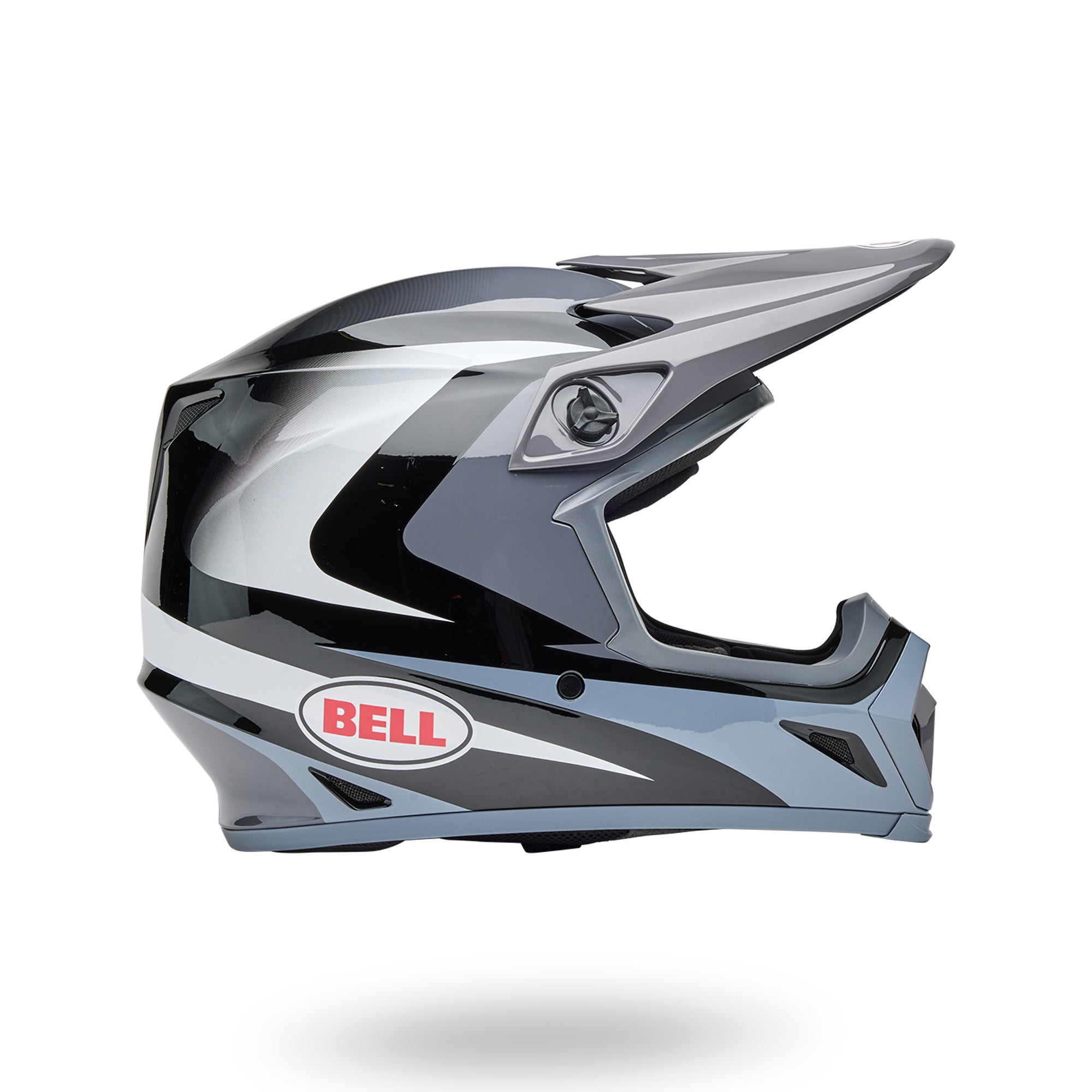 Motocross Hero PS MX-9 MIPS JACKAL BK/WH S Dirt Helmets 7163892