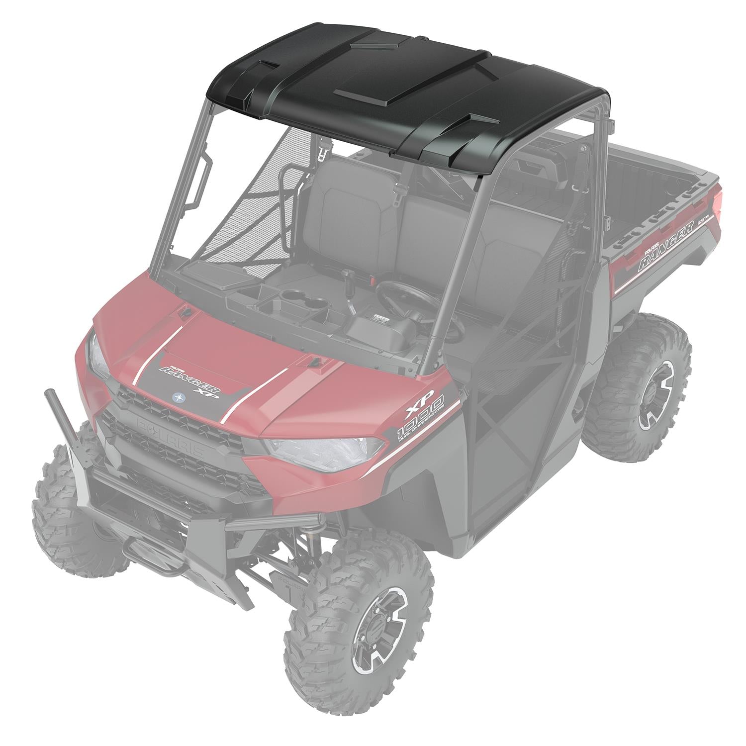 OEM  Polaris Sport Poly Roof - Black 2882911