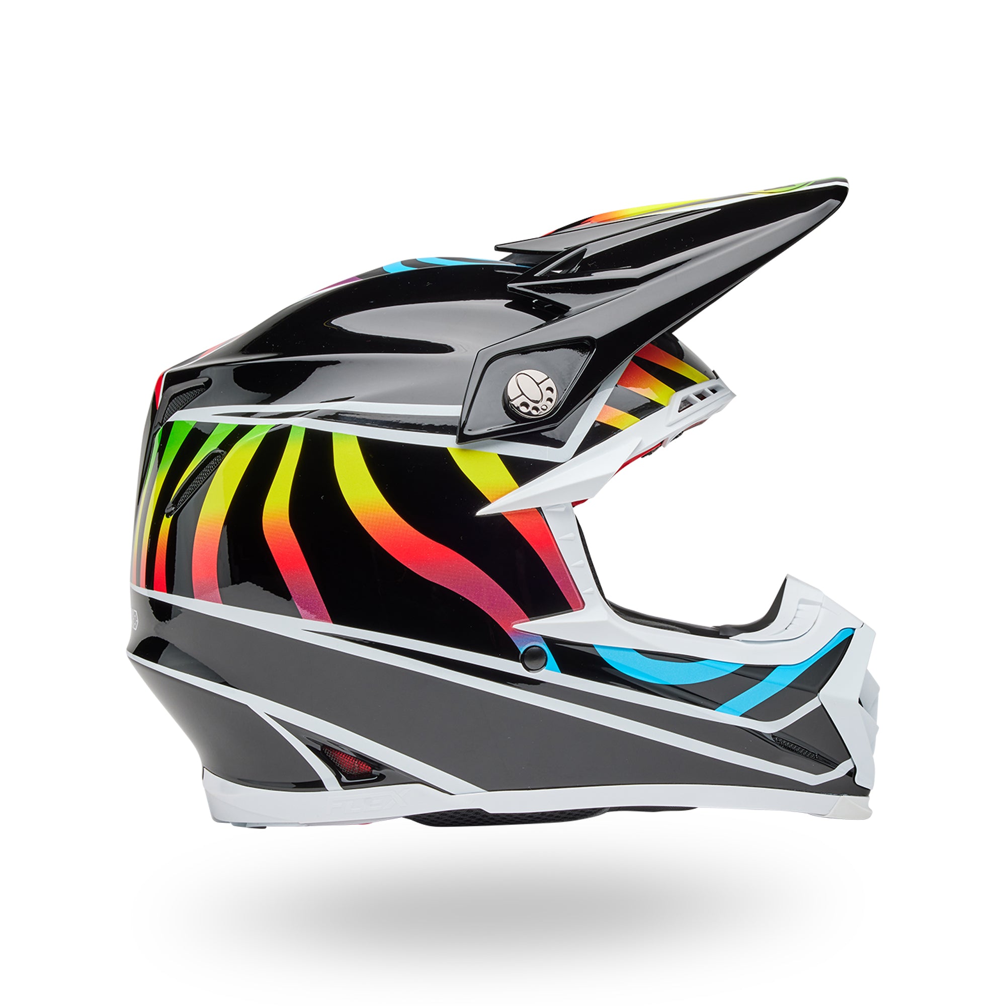 The Contender PS MOTO-9S FLEX DRIFT BK/MLT S Dirt Helmets 7163764