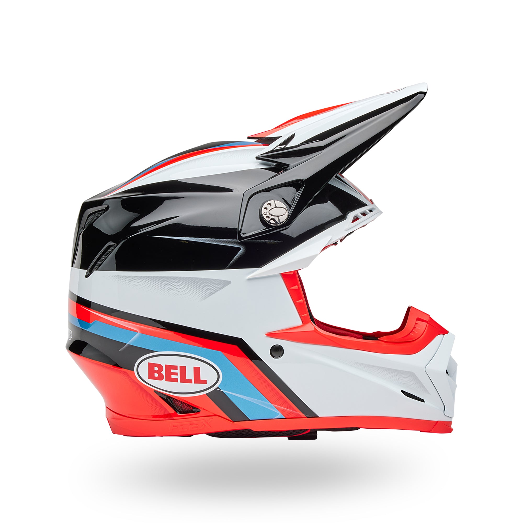 The Contender PS MOTO-9S FLEX MERCHANT RD/BK L Dirt Helmets 7163818