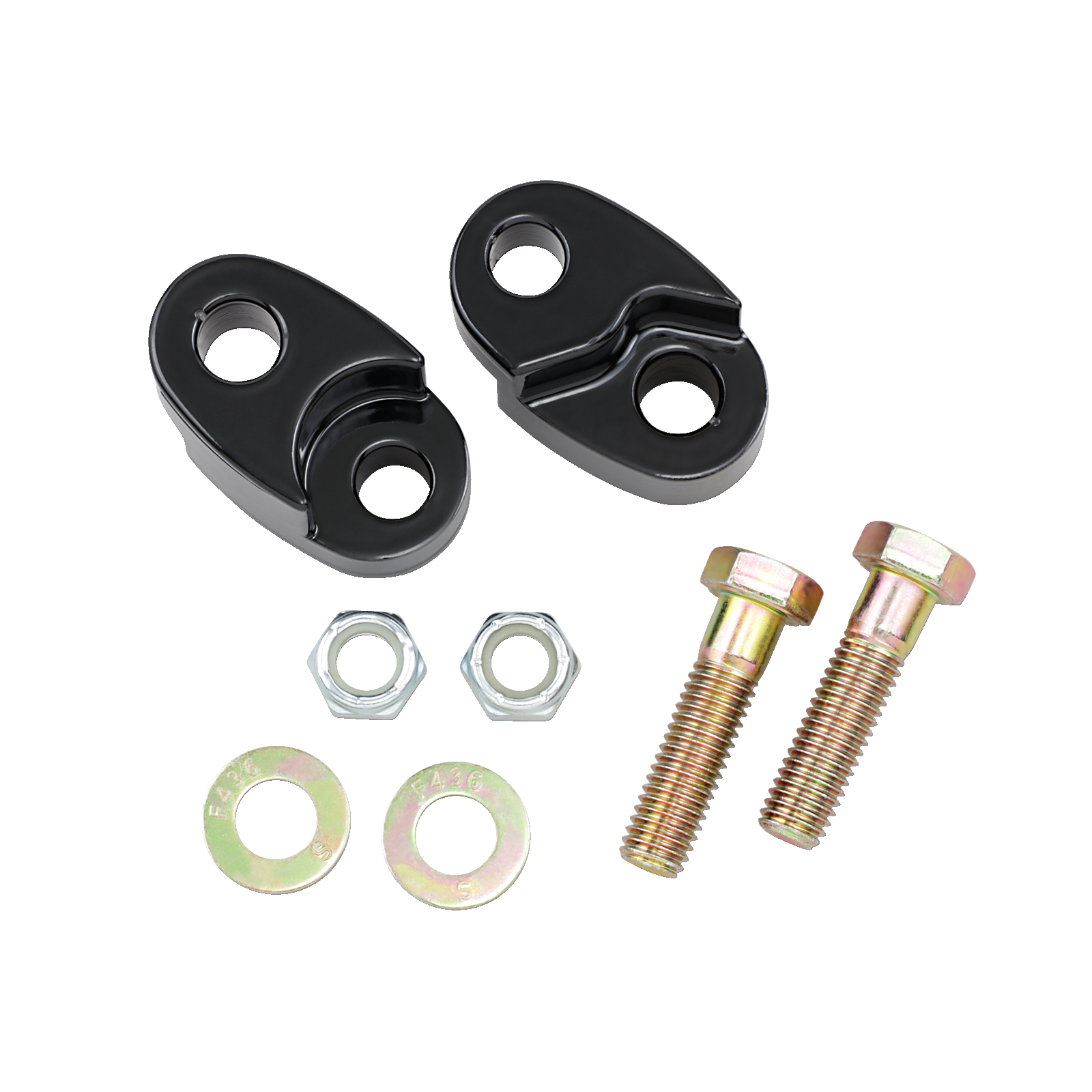 Rear Suspension Lift Kit - Black - Raises 1" (Each)-13040570