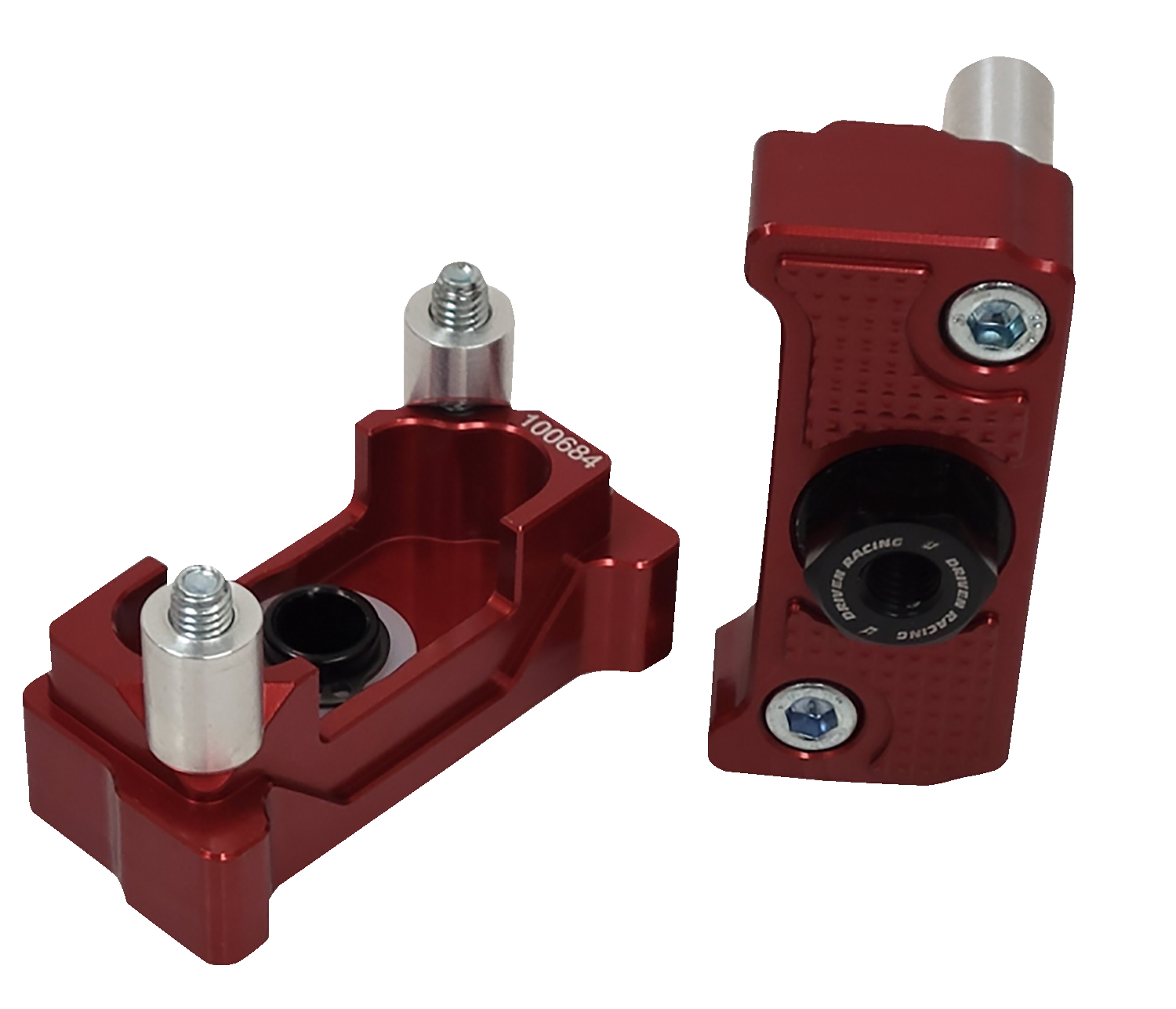 Captive Axle Block Sliders - Red (Kit)-12311567 -  PU