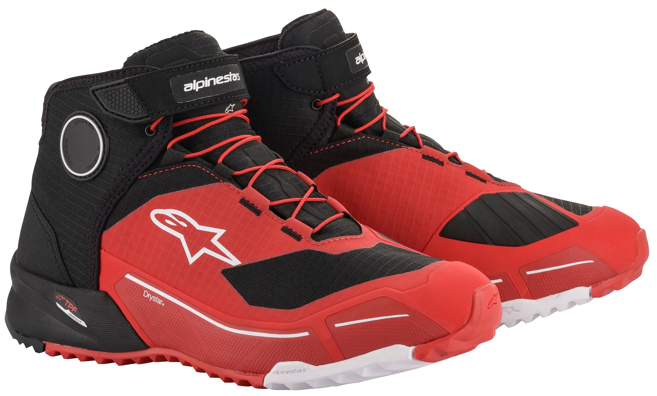 CR-X DS R SHOE RED BLK 7.54133-2201-06