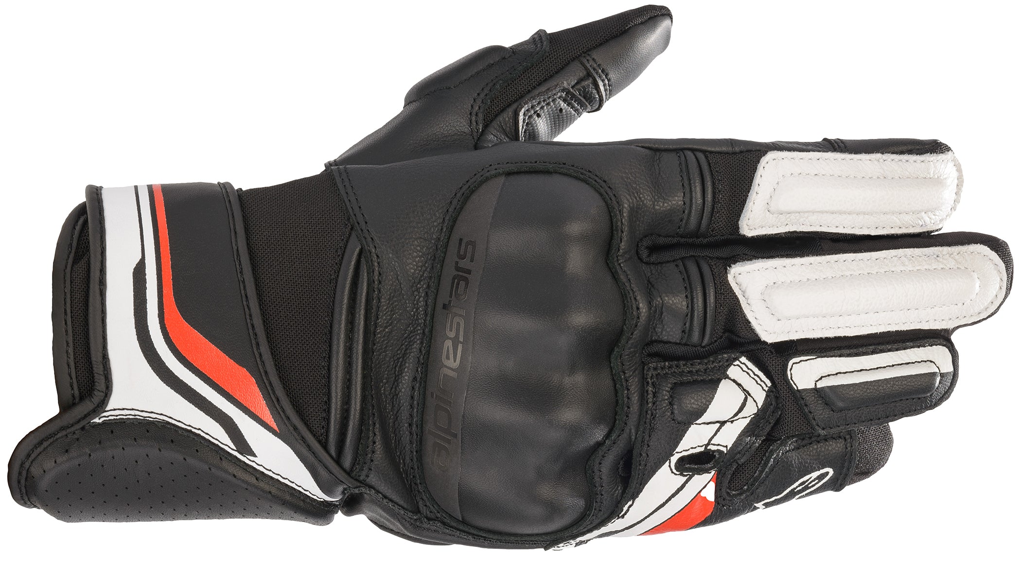 BOOSTER V2 GLOVE BLK/WHT SML4221-5609-04