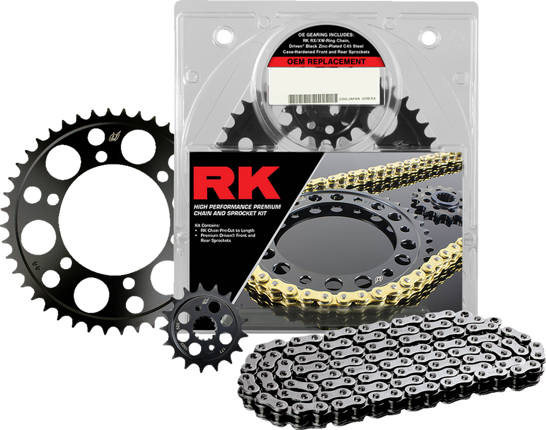 OEM Chain Kit - Kawasaki - ZX-6R '07-'18 (Kit)-12300712